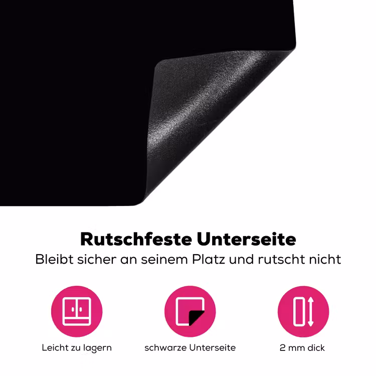 Vis - Zwart - Goud - Tekst Inductie beschermer vinyl 3mm klein -zzzzzzz-lf-onderkant