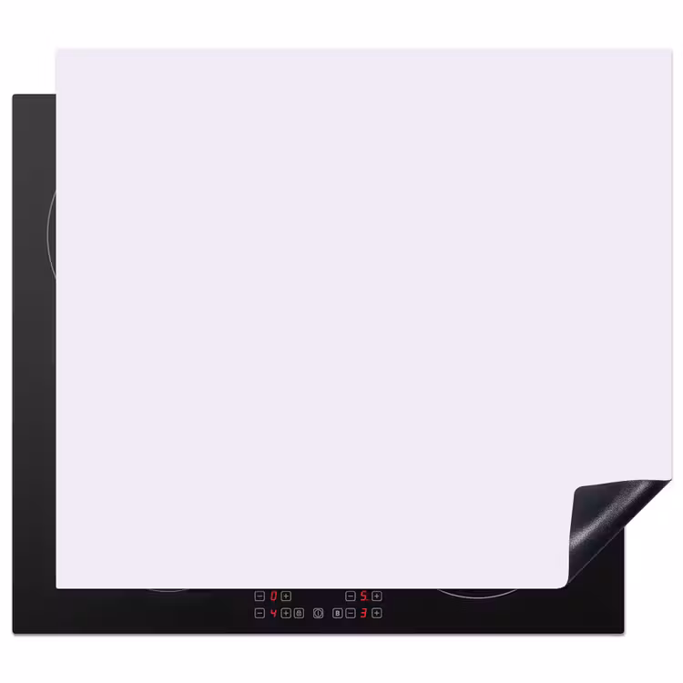 Lilac - Luxe - Paars Inductie beschermer vinyl 3mm middel 274 -3d