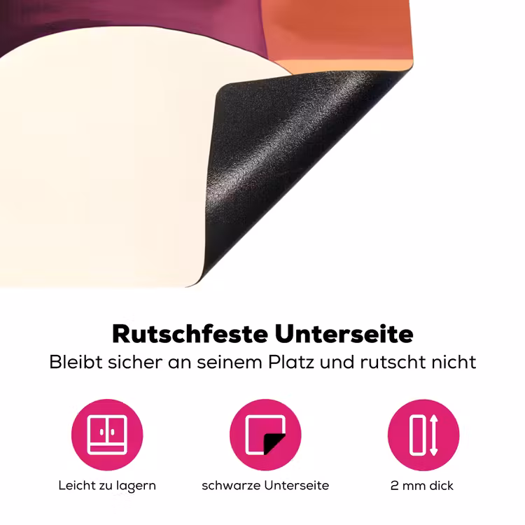 Vormen - Abstract - Kleurrijk Inductie beschermer vinyl 3mm klein -zzzzzzz-lf-onderkant