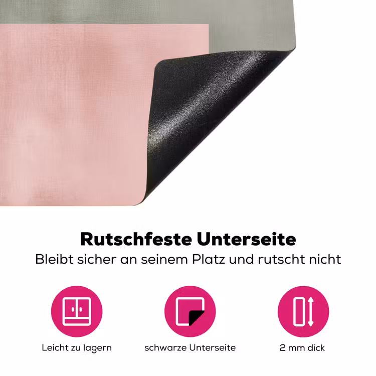 Vormen - Abstract - Cirkel - Zwart Inductie beschermer vinyl 3mm klein -zzzzzzz-lf-onderkant