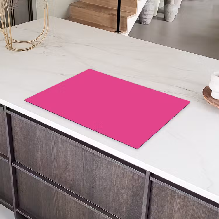 Fuchsia - Neon - Kleuren Inductie beschermer vinyl 3mm klein 276 -sfeer8
