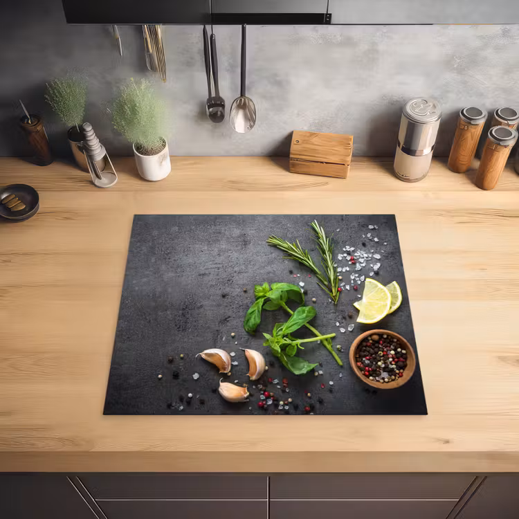 Gastronomisch Stilleven Inductie beschermer vinyl 3mm middel -sfeer5