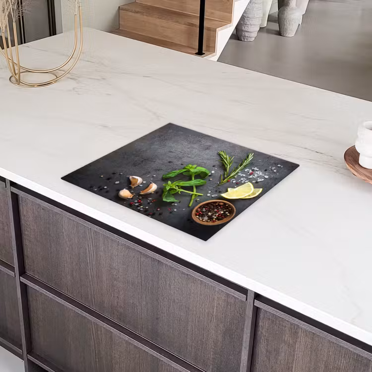 Gastronomisch Stilleven Inductie beschermer vinyl 3mm middel -sfeer8