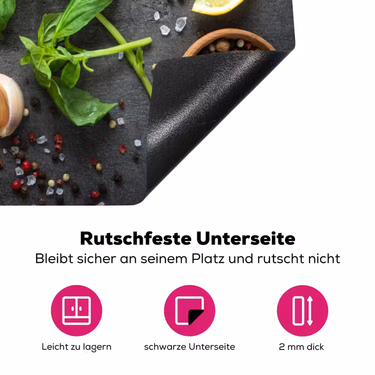 Gastronomisch Stilleven Inductie beschermer vinyl 3mm middel -zzzzzzz-lf-onderkant
