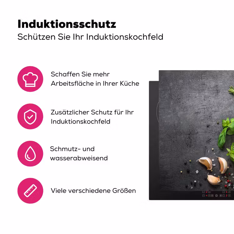 Gastronomisch Stilleven Inductie beschermer vinyl 3mm middel -zzzzzzz-lf-ups