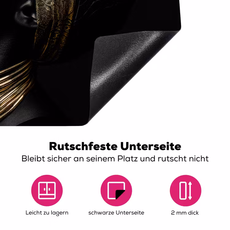 Gouden Dromen in Duisternis Inductie beschermer vinyl 3mm middel -zzzzzzz-lf-onderkant