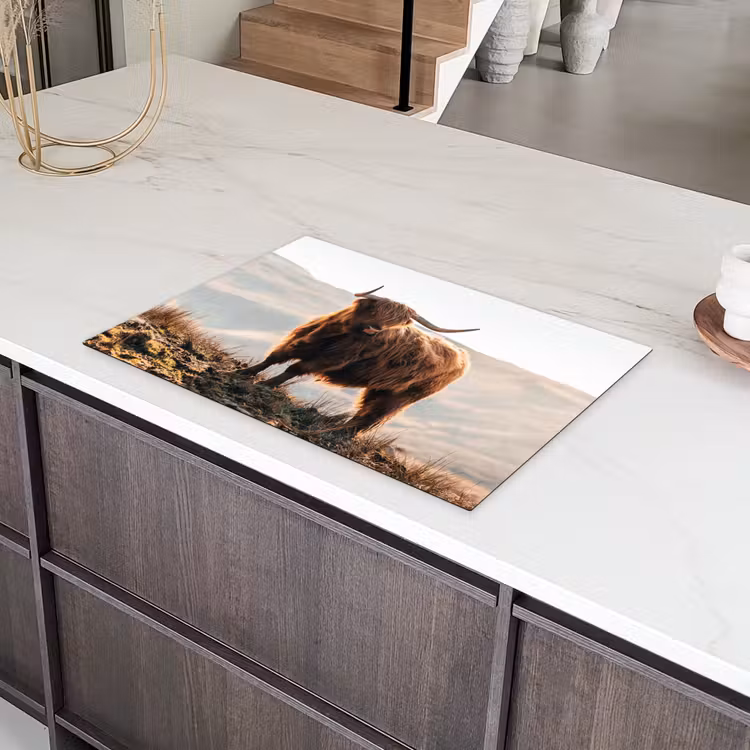 Hooglandse Sereniteit Inductie beschermer vinyl 3mm klein -sfeer8