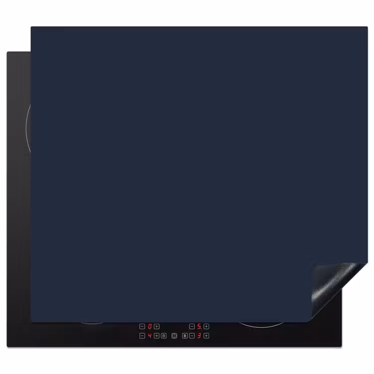 Geldersblauw - Blauw - Klassiek Inductie beschermer vinyl 3mm middel 274 -3d