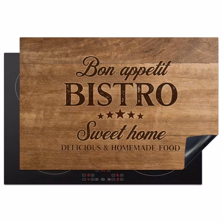 Herdabdeckplatte - Gemütliches Bistro-Erlebnis