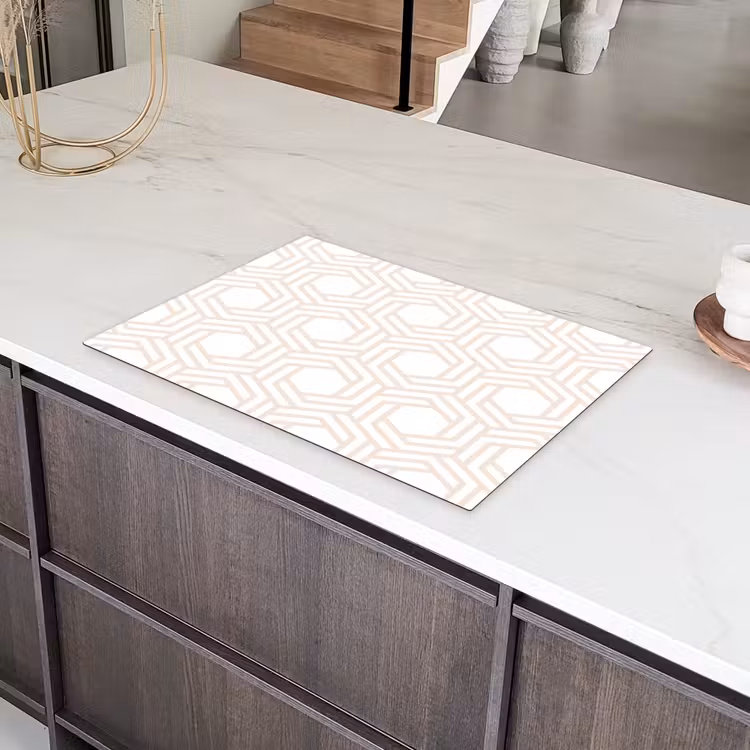 Design - Geometrie - Patroon Inductie beschermer vinyl 3mm klein 276 -sfeer8