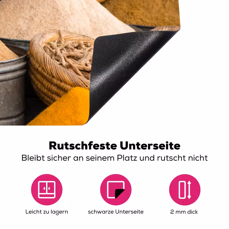 Specerijenmarkt Impressie Inductie beschermer vinyl 3mm klein -zzzzzzz-lf-onderkant