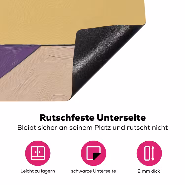 Glazen - Fles - Illustratie - Melk Inductie beschermer vinyl 3mm klein -zzzzzzz-lf-onderkant