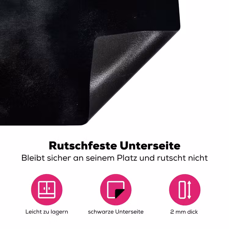 Glazen - Bakjes - Blaadjes - Kruiden Inductie beschermer vinyl 3mm klein -zzzzzzz-lf-onderkant