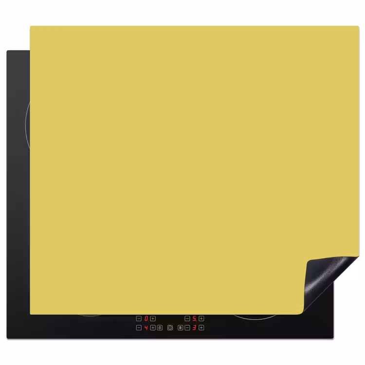 Golden - Ochre - Geel Inductie beschermer vinyl 3mm middel 274 -3d