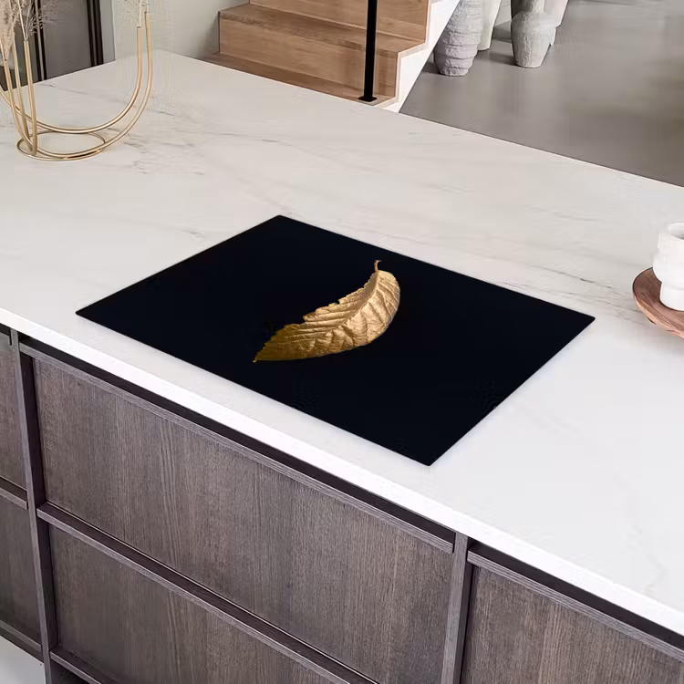 Gouden gefluister Inductie beschermer vinyl 3mm klein -sfeer8