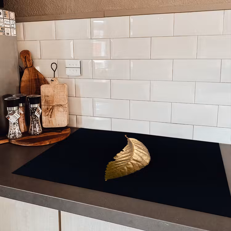 Gouden gefluister Inductie beschermer vinyl 3mm klein -sfeer3