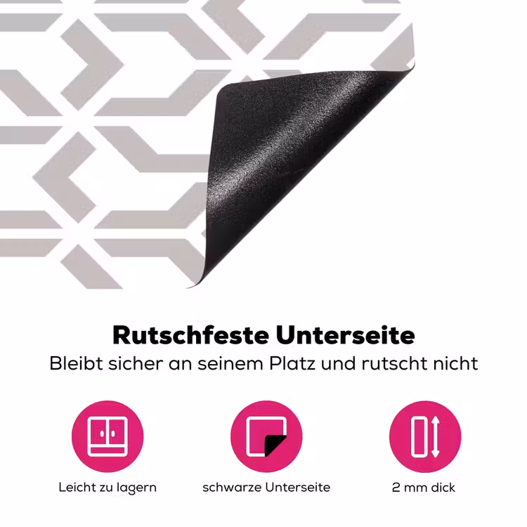 Grafisch - Patroon - Modern Inductie beschermer vinyl 3mm klein 276 -zzzzzzz-lf-onderkant