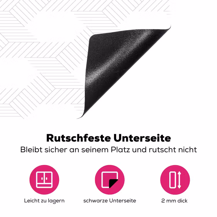 Grafisch - Patroon - Modern Inductie beschermer vinyl 3mm klein 276 -zzzzzzz-lf-onderkant