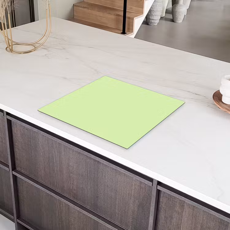Light - Lime - Groen Inductie beschermer vinyl 3mm middel 274 -sfeer8
