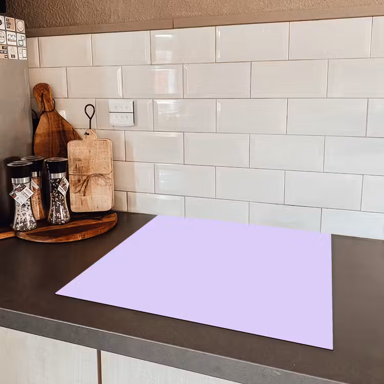 Light - Orchid - Paars Inductie beschermer vinyl 3mm middel 274 -sfeer3