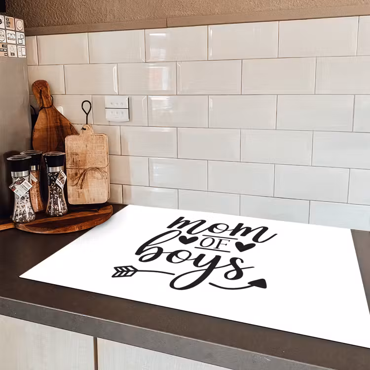 Jongens - Moederdag - Quotes Inductie beschermer vinyl 3mm klein -sfeer3