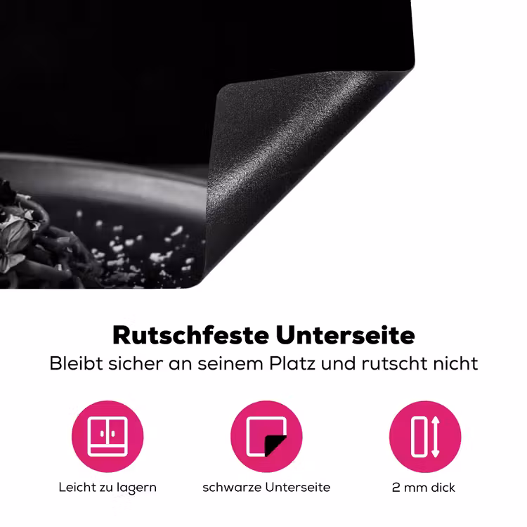 Kaas - Pasta - Rasp Inductie beschermer vinyl 3mm klein -zzzzzzz-lf-onderkant