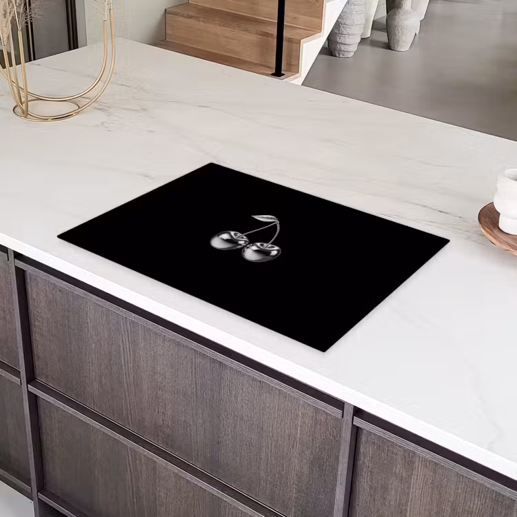 Kers - Luxueus - Metallic Inductie beschermer vinyl 3mm klein -sfeer8