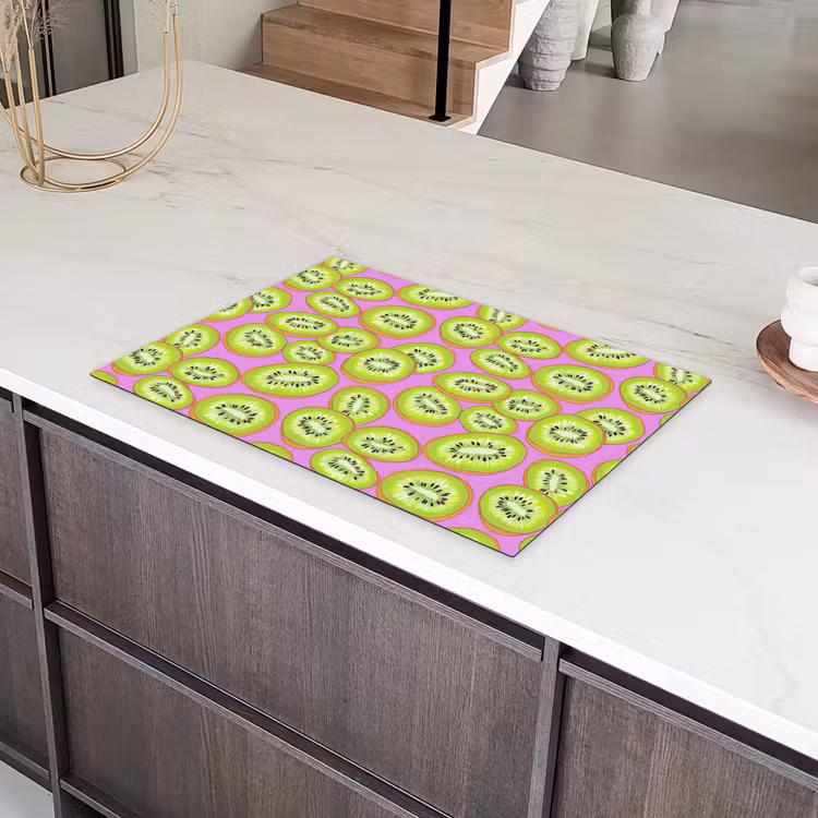 Kiwi - Speels - Groen Inductie beschermer vinyl 3mm klein 276 -sfeer8
