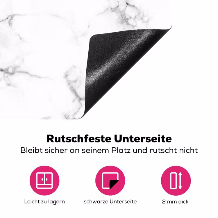 Klassieke Marmeren Eenvoud Inductie beschermer vinyl 3mm klein -zzzzzzz-lf-onderkant
