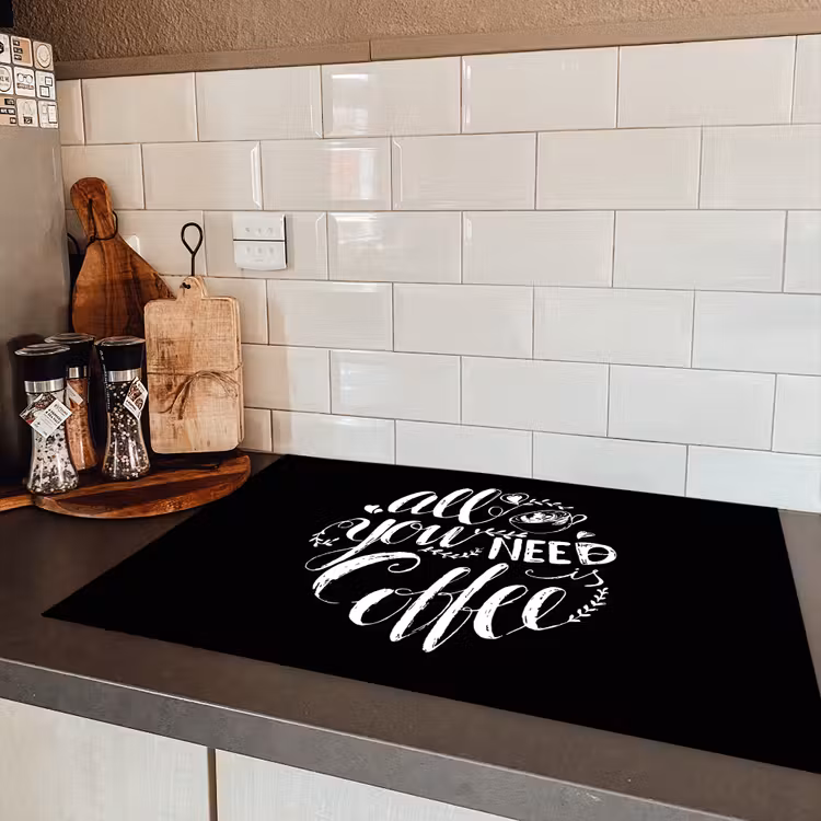 Cafeïne Devotie Inductie beschermer vinyl 3mm klein -sfeer3