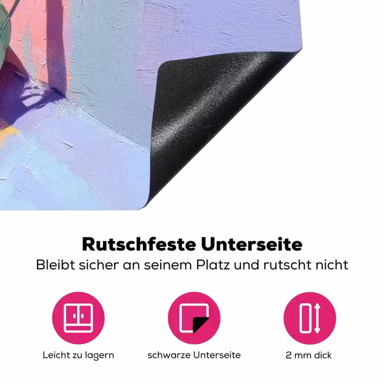Koptelefoon - Mintgroen - Draad Inductie beschermer vinyl 3mm klein -zzzzzzz-lf-onderkant