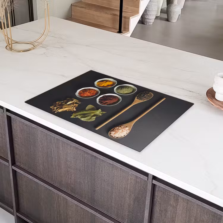 Kruiden Mozaïek Inductie beschermer vinyl 3mm klein -sfeer8