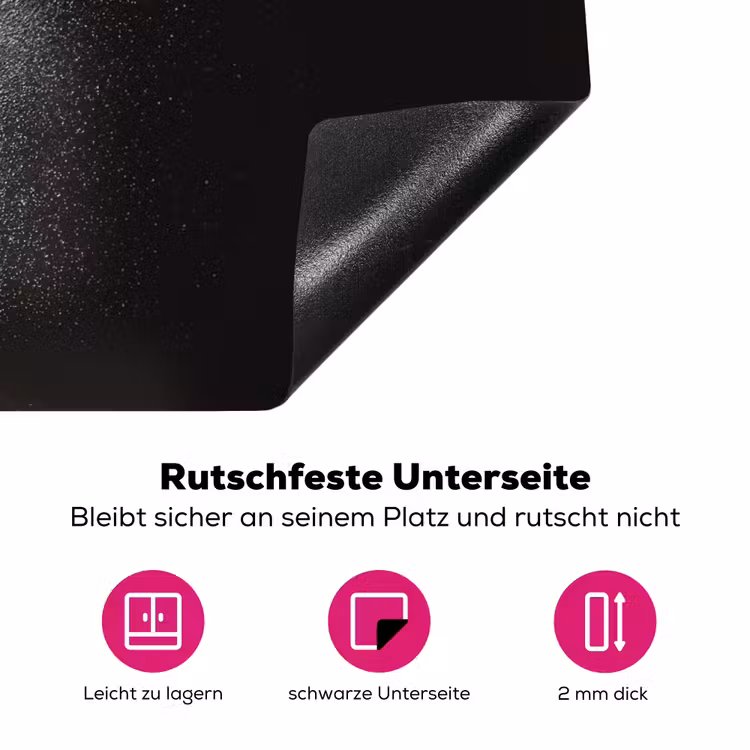 Culinaire Voorbereidingen bij Schemerlicht Inductie beschermer vinyl 3mm klein -zzzzzzz-lf-onderkant