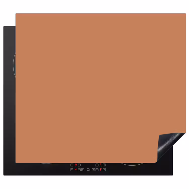 Little - Italy - Oranje Inductie beschermer vinyl 3mm middel 274 -3d