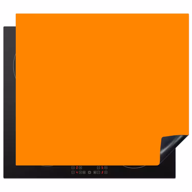 Marigold - Glow - Oranje Inductie beschermer vinyl 3mm middel 274 -3d