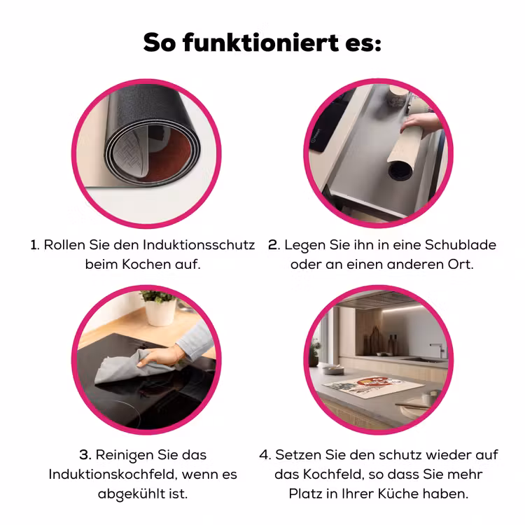 Mensen - Cafe - Koffie - Stadsleven - Modern Inductie beschermer vinyl 3mm middel -zzzzzzz-lf-werking