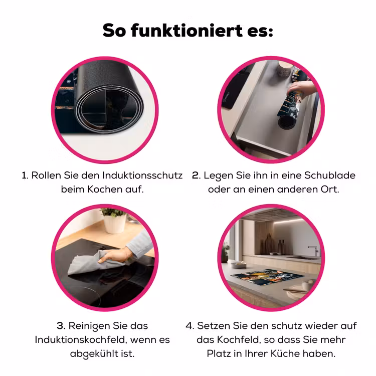 Melkmeisje - Barista - Koffie - Vintage - Kunst - Abstract - Schilderij - Oude meesters Inductie beschermer vinyl 3mm middel -zzzzzzz-lf-werking