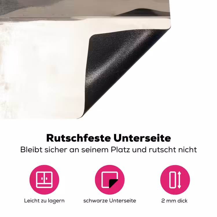 Minimalistisch - Landschap - Dimensie Inductie beschermer vinyl 3mm klein -zzzzzzz-lf-onderkant