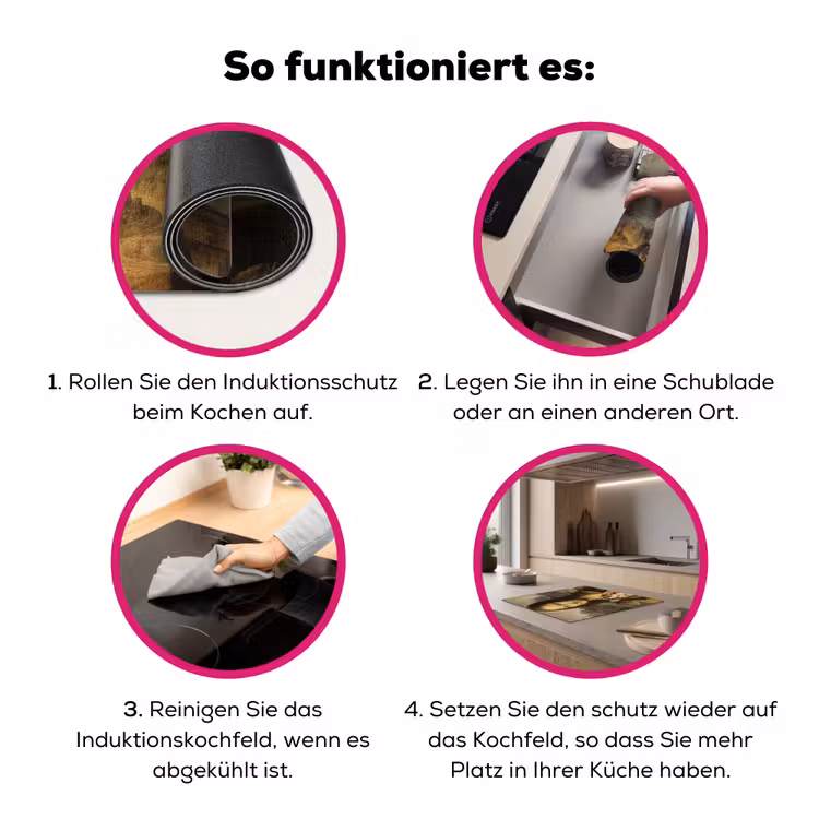Mona Lisa - Kat - Leonardo da Vinci - Vintage - Kunstwerk - Oude meesters - Schilderij Inductie beschermer vinyl 3mm middel -zzzzzzz-lf-werking