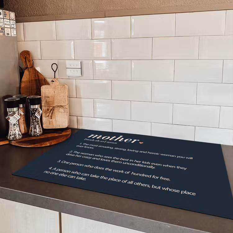 Mama definitie - Mother - Quotes - Spreuken Inductie beschermer vinyl 3mm klein -sfeer3