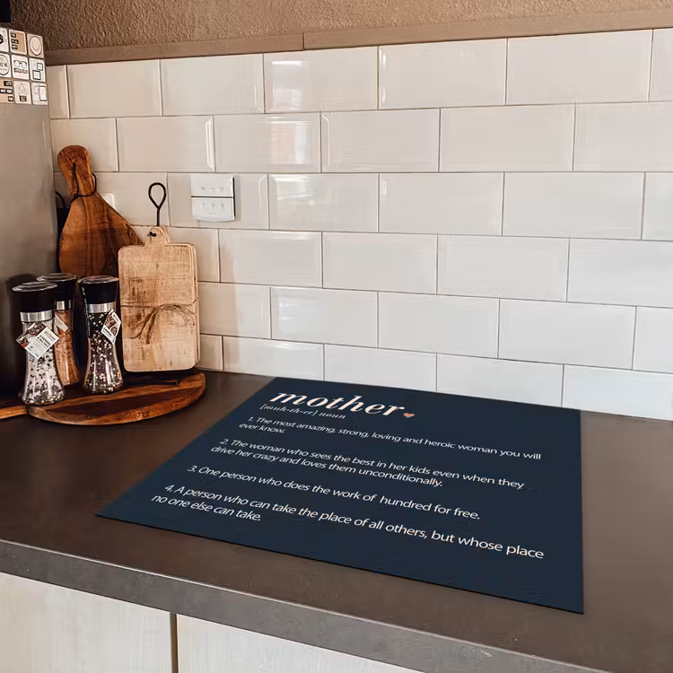 Mama definitie - Mother - Quotes - Spreuken Inductie beschermer vinyl 3mm middel -sfeer3