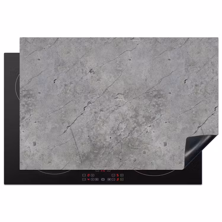Patronen - Beton - Oud Inductie beschermer vinyl 3mm klein 276 -3d