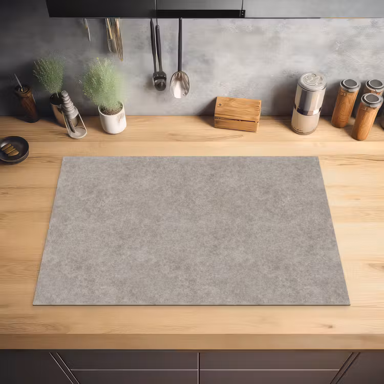 Patroon - Beton - Grijs Inductie beschermer vinyl 3mm klein 276 -sfeer5