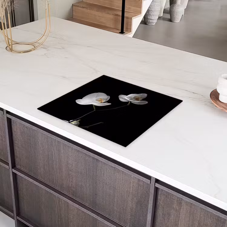 Nachtelijke Orchidee Elegance Inductie beschermer vinyl 3mm middel -sfeer8