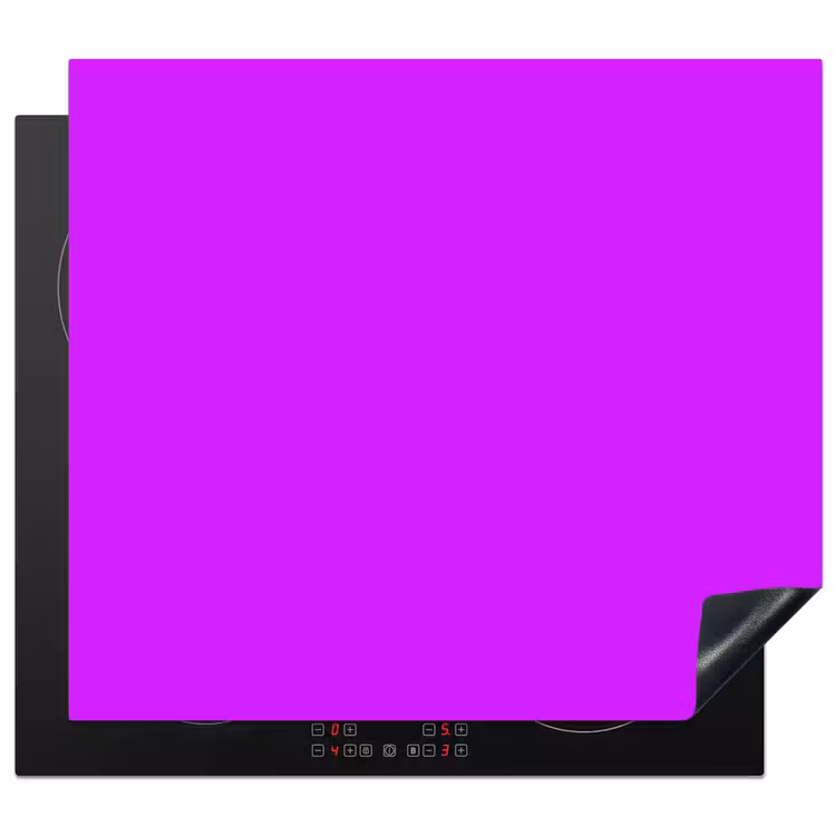 Neon - Orchid - Paars Inductie beschermer vinyl 3mm middel 274 -3d