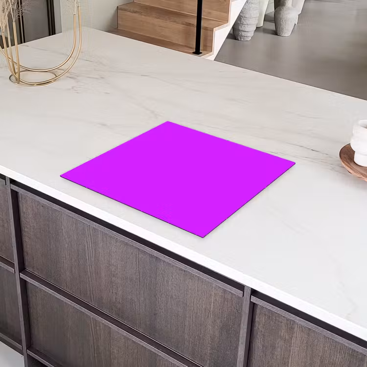 Neon - Orchid - Paars Inductie beschermer vinyl 3mm middel 274 -sfeer8