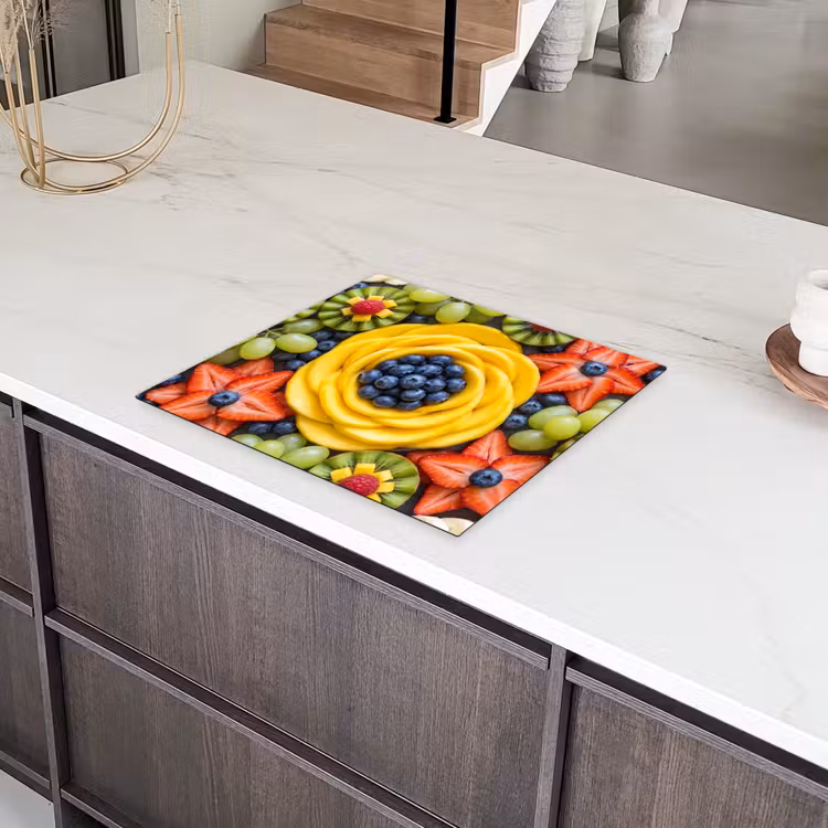 Fruit - Arrangement - Gezond - Kleurrijk - Eten Inductie beschermer vinyl 3mm middel -sfeer8