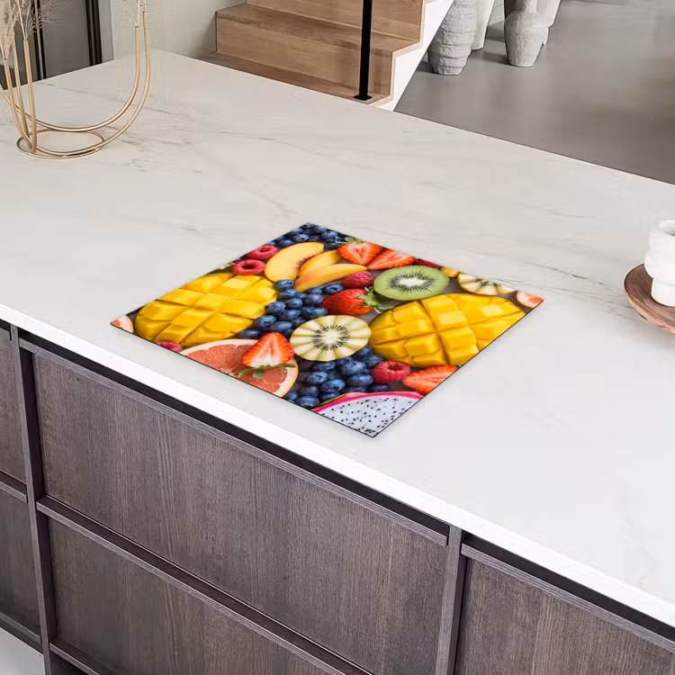 Fruit - Versneden - Kleurrijk - Eten - Gezond Inductie beschermer vinyl 3mm middel -sfeer8