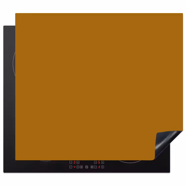 Ocre - Gold - Geel Inductie beschermer vinyl 3mm middel 274 -3d