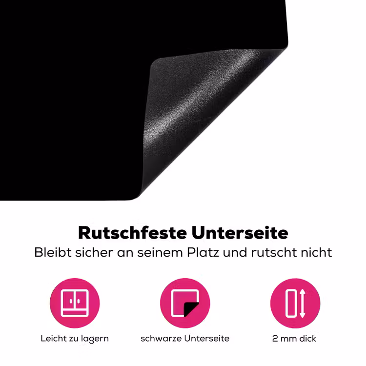 Orchidee - Bloemen - Roze - Stilleven - Flora Inductie beschermer vinyl 3mm klein -zzzzzzz-lf-onderkant